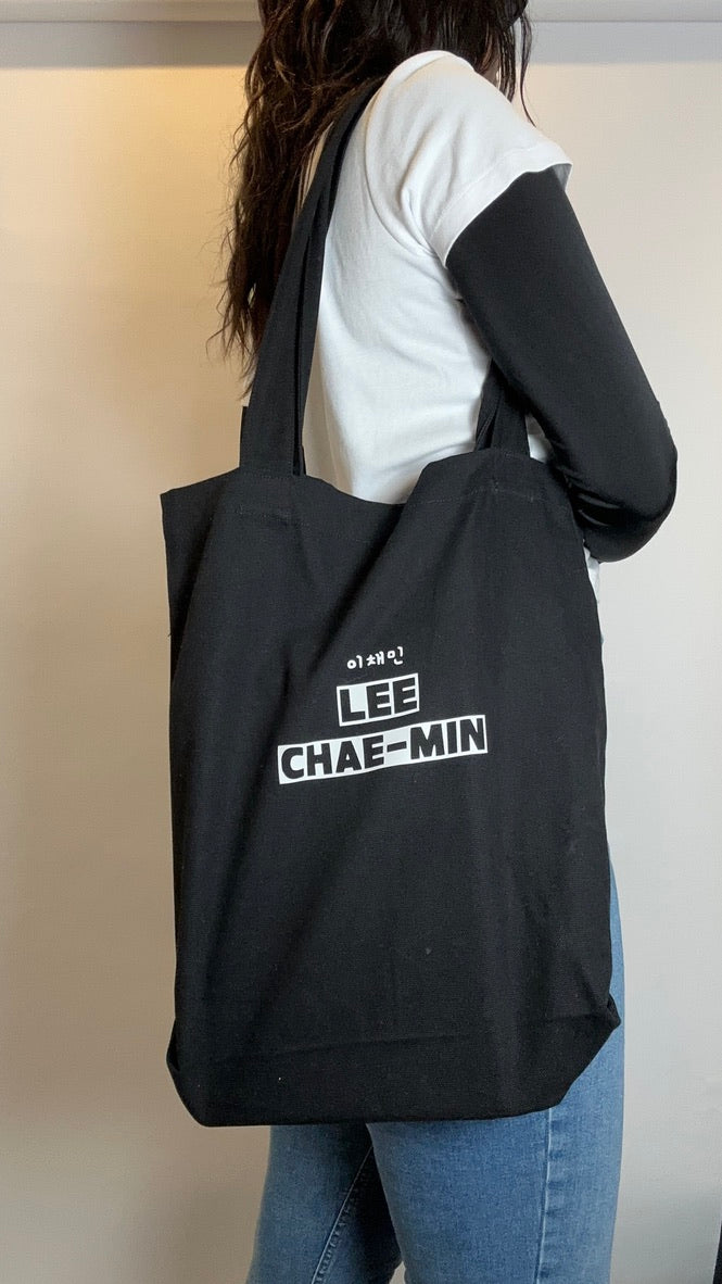 lee chae-min kdrama tote bag