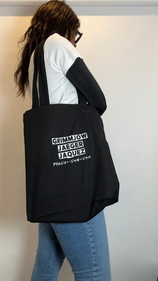grimmjow jaeger jaquez bleach anime tote bag
